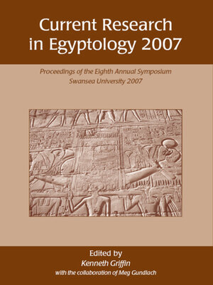 cover image of Current Research in Egyptology 2007